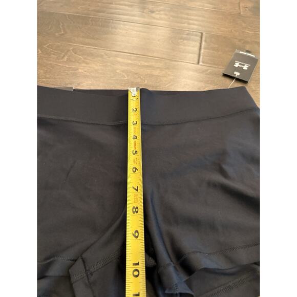 Under Armour Womens Black Compression Heat Gear Shorts Size L NWT NEW $25 - Picture 9 of 10